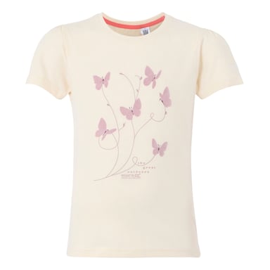 Regatta Childrens/Kids Bosley VII Graphic Print T-Shirt (Light Vanilla)