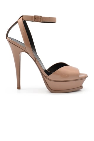 Saint Laurent Tribute Lips sandals Pink