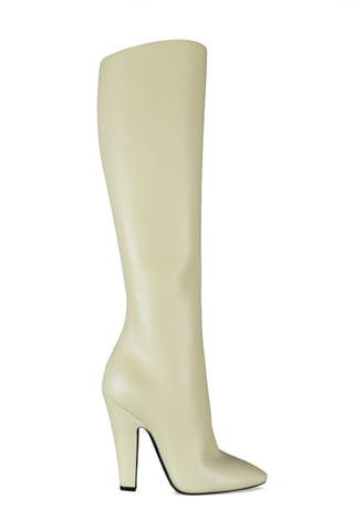 Saint Laurent 68 Boots Nude