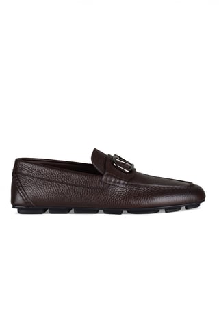 Valentino Garavani Mockasiner Vlogo Brun
