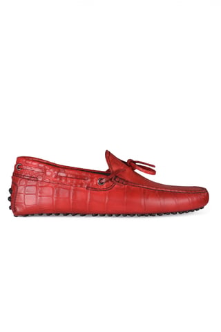 Tod’s Leather loafers Red