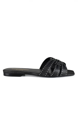 Saint Laurent Tribute Sandals Black