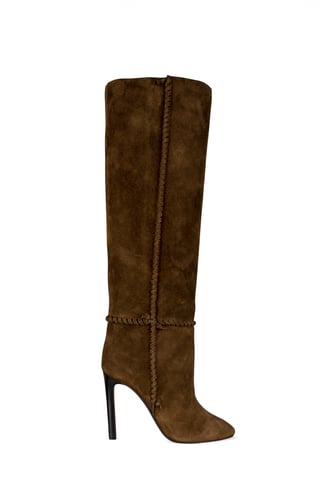 Saint Laurent Mica boots Brown
