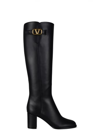 Valentino Garavani VLogo Boots Black
