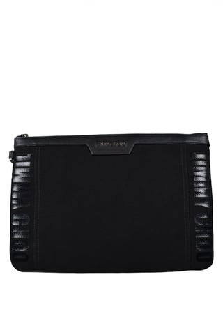 Jimmy Choo Derek clutch bag Black