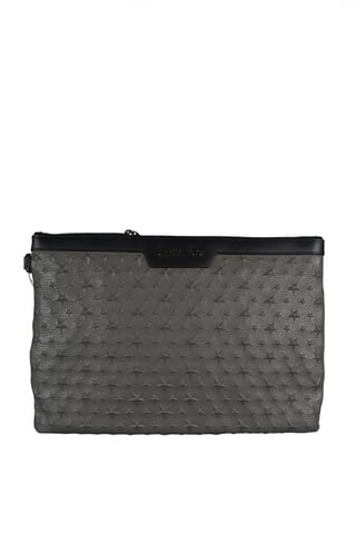 Jimmy Choo Derek clutch bag Grey