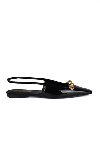 Saint Laurent Ballet flats Blade Black
