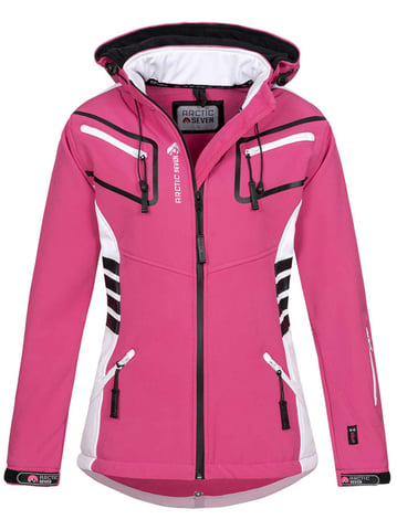 Arctic Seven Dames Softshell Jas Roze-Wit