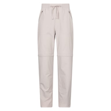 Mountain Warehouse Womens/Ladies Explorer Zip-Off Hiking Trousers (Beige)