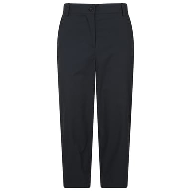 Mountain Warehouse Womens/Ladies Delta Stretch Capri Trousers (Black)