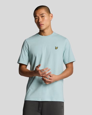 Lyle & Scott effen T-shirt - wit