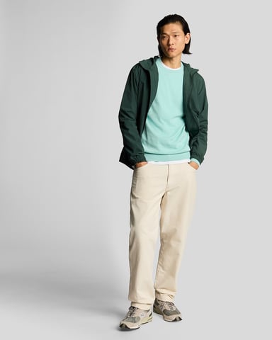 Lyle & Scott Cotton Crew Neck Jumper - Blue
