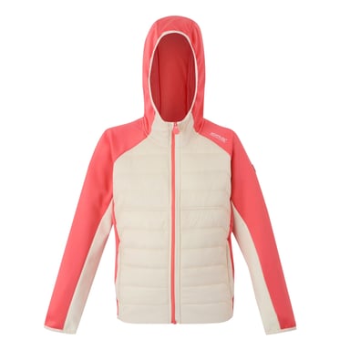 Regatta Childrens/Kids Kielder IX Hybrid Jacket (Light Vanilla/Peach Bloom)