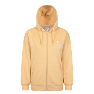Mountain Warehouse Womens/Ladies Embroidered Sunflower Embroidered Hoodie (Mustard)