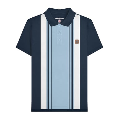 Lambretta Heren SS25 Klassiek Poloshirt (Marine)