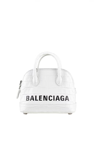 Balenciaga Ville handbag White