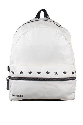 Jimmy Choo Wilmer backpack White