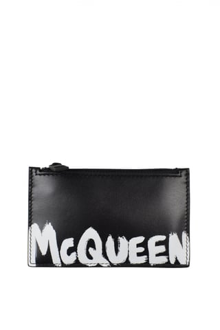 Alexander McQueen Card holder Black