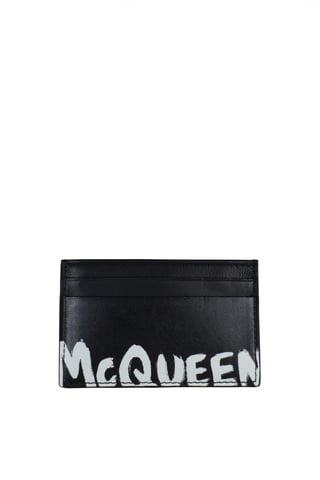 Alexander McQueen Card holder Black