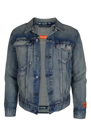 Heron Preston Denim jacket Blue
