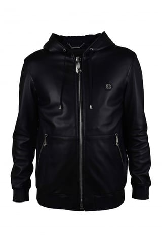 Philipp Plein Hooded jacket Black