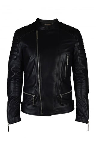 Philipp Plein Biker jacket Black
