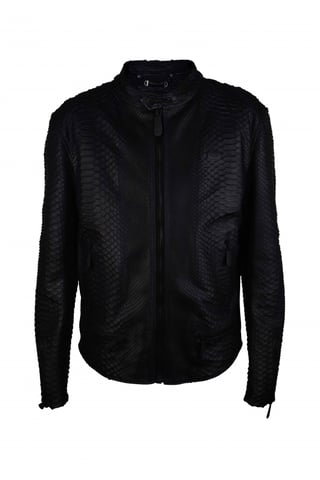 Philipp Plein Biker jacket Black