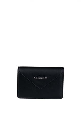 Balenciaga Paper wallet Black