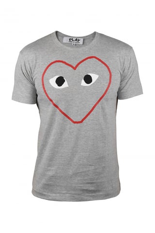 Comme des garçons T-Shirt Grijs