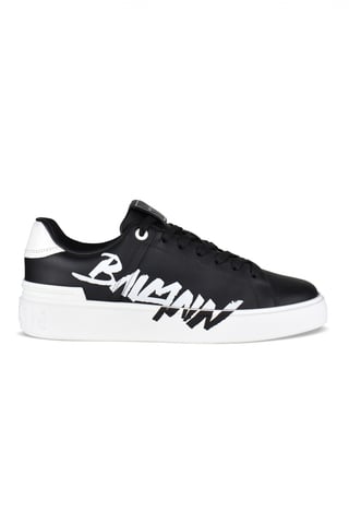 Balmain B-court Sneakers Black