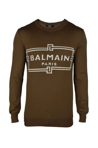 Balmain Sweater Khaki