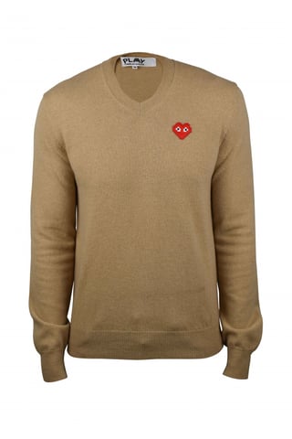 Comme des garçons Sweater Camel