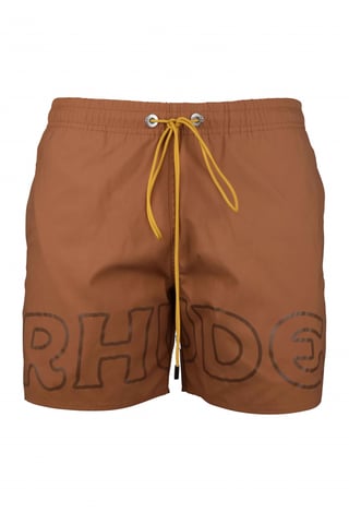 RHUDE Swim short Brown