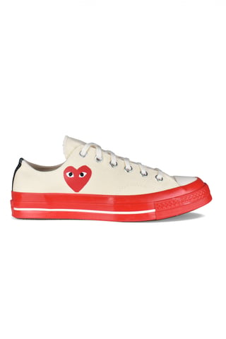 Comme des garçons Chuck Taylor Sneakers Nude