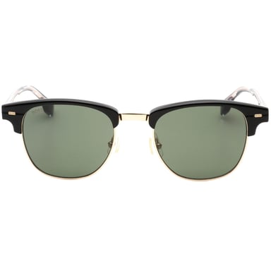 Hugo Boss Green Lens Black Detail Gold Sunglasses