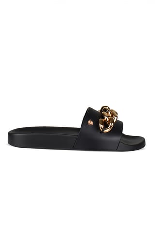 Versace Slides Black