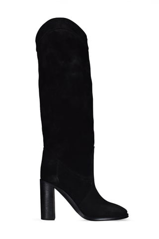 Saint Laurent Kate boots Black
