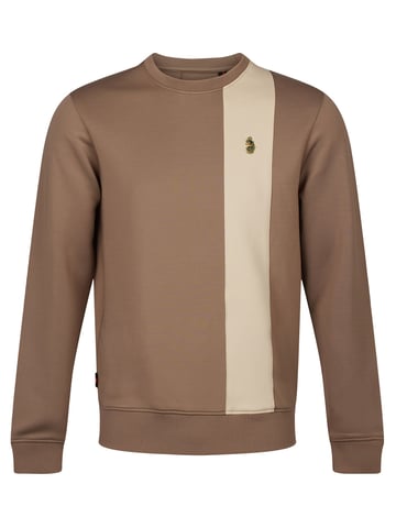 Luke 1977 Men's Latchford Sweatshirt in Brown