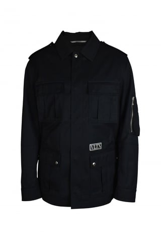 Valentino Garavani VLTN Coat Black