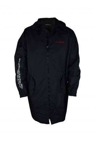 Valentino Garavani Waterproof Jacket Black