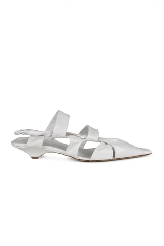 Bottega Veneta Sandals BV Point White