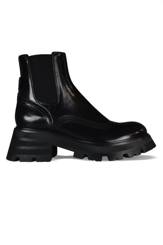 Alexander McQueen Wander Chelsea Boots Black