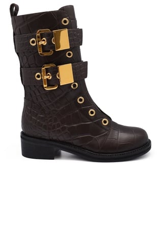 Giuseppe Zanotti Leather boots Brown