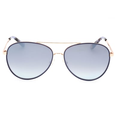 Juicy Couture Silver Lens Blue Detail Guld Solglasögon