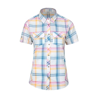 Mountain Warehouse Womens/Ladies Cotton Holiday Shirt (White)