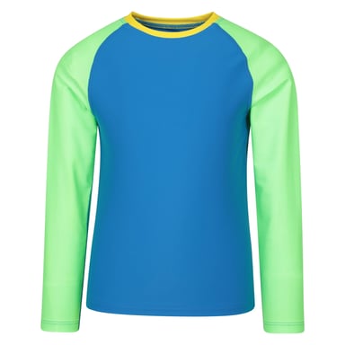 Mountain Warehouse Childrens/Kids Long-Sleeved Rash Top (Cobalt)