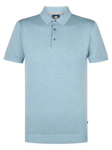 Petrol Industries - Knitted Polo Ocean Men - Blue