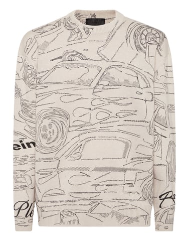 Pullover Round Neck Racing