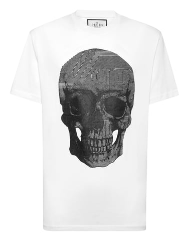 Jersey T-Shirt Round Neck Ss Skull
