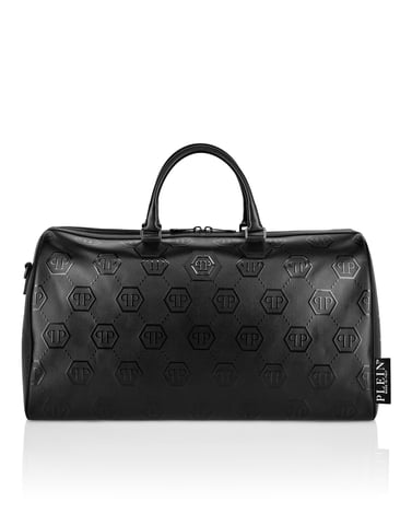 Nappa Handle Bag Weekend Embossed Monogram
